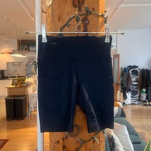 lululemon athletica Navy Bike Shorts
